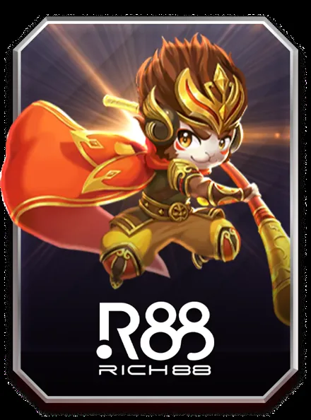 Banner sảnh nổ hũ Rich88 tông vàng may mắn